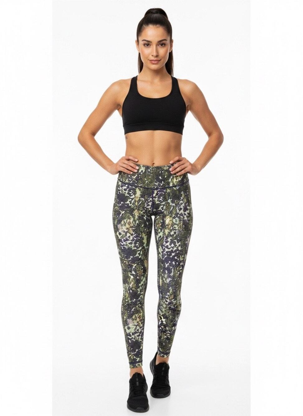 Lululemon Multicolor Abstract Print Leggings – Size 4